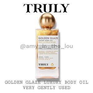 Truly Golden Glaze Luxury Body Oil - very gently used